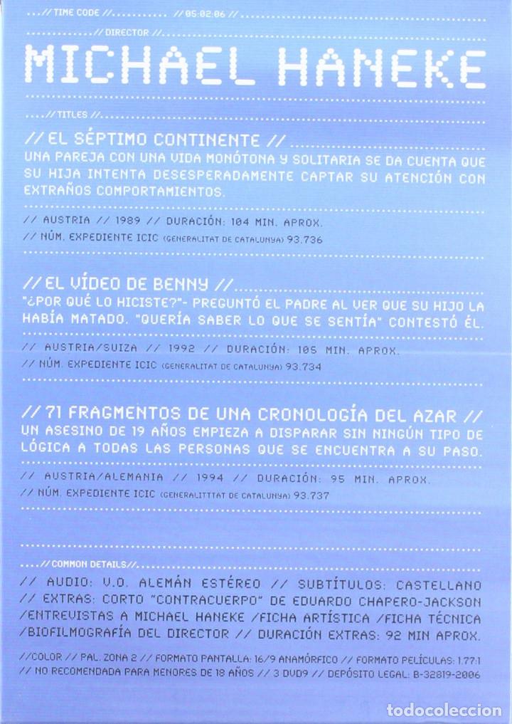 Cine: Pack Michael Haneke (3 DVD) - Foto 2