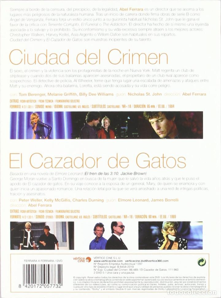 Cine: Pack Abel Ferrara (2 DVD) Nuevo - Foto 2
