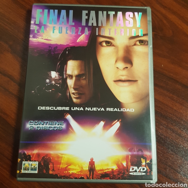 Cine: FINAL FANTASY LA FUERZA INTERIOR DVD 2 DISCOS
