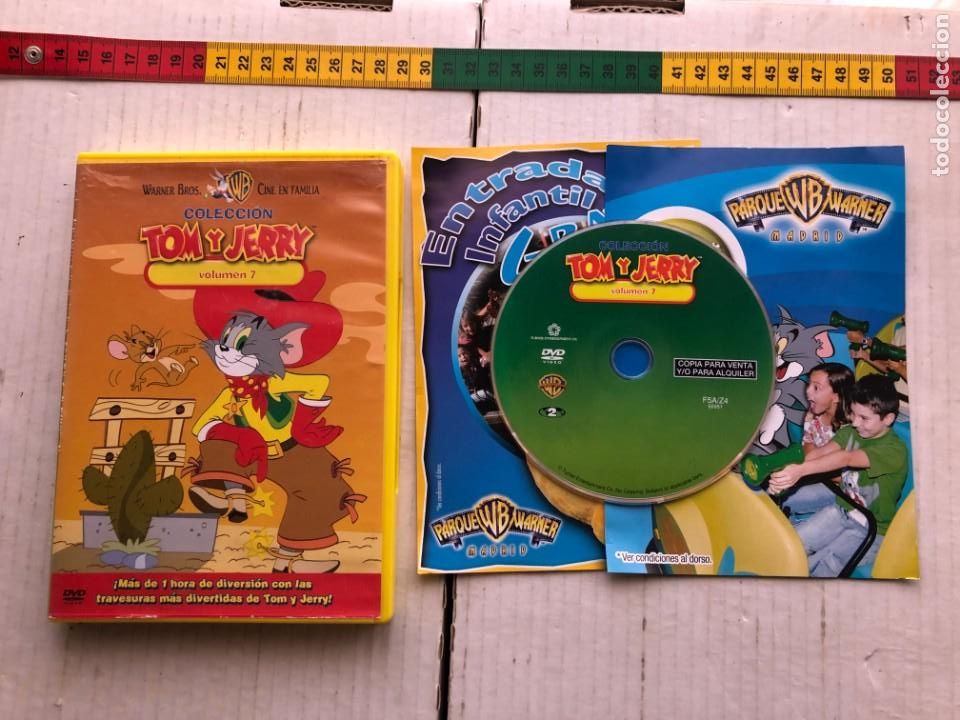 Cine: TOM Y JERRY VOLUMEN 7 COLECCION WB PELICULA DVD KREATEN
