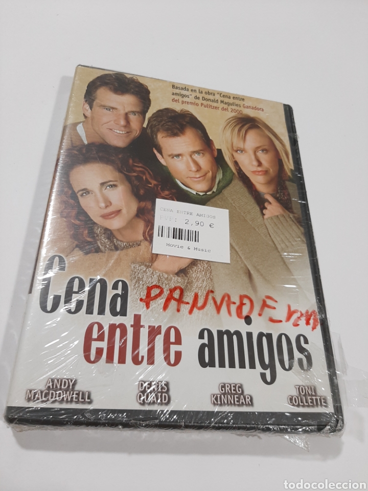Cine: ND30 cena entre amigos DVD NUEVO PRECINTADO