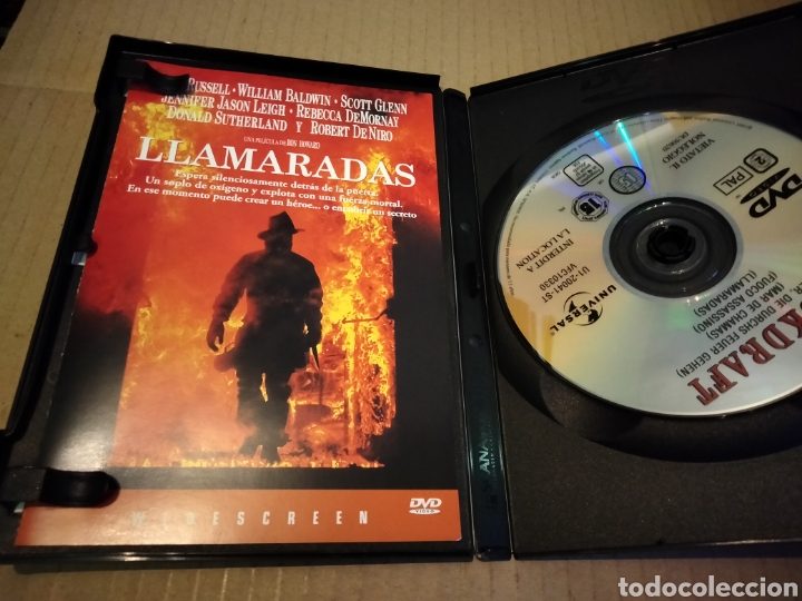 Cine: Pel&iacute;cula Llamaradas dvd -159 - Foto 3