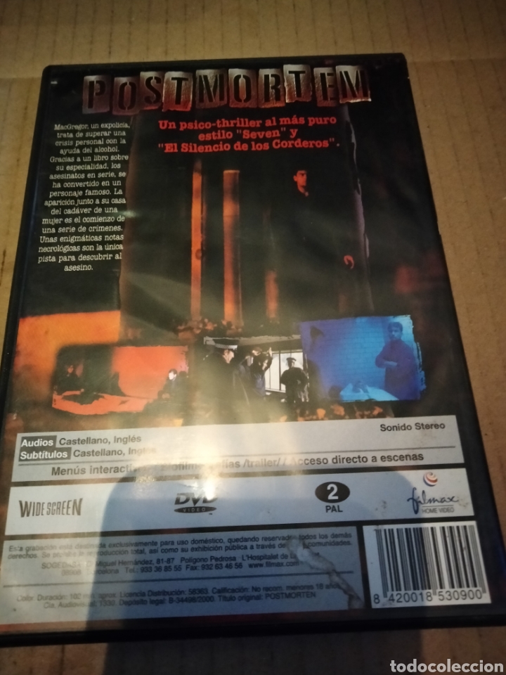 Cine: Postmortem dvd -232 - Foto 2