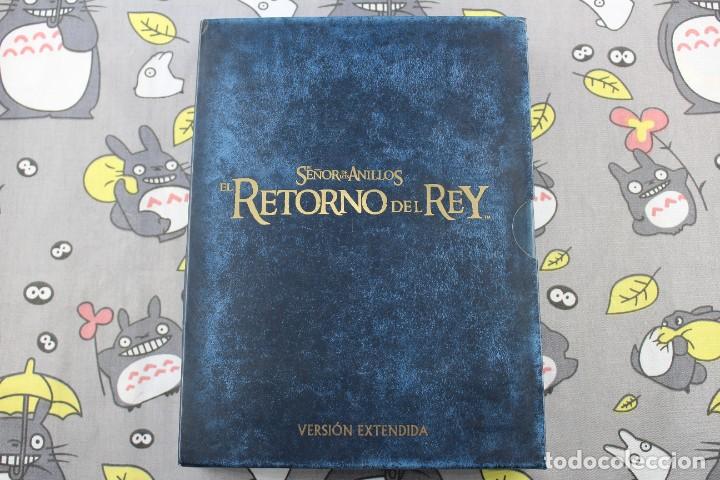 Cine: DVD EL SE&Ntilde;OR DE LOS ANILLOS EL RETORNO DEL REY VERSION EXTENDIDA MENOS COLORIDA
