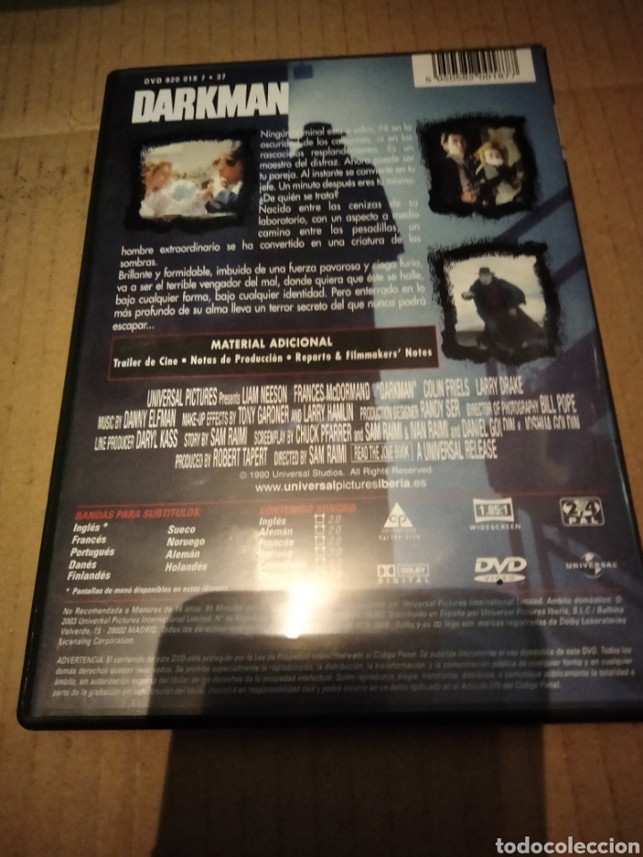 Cine: Darkman dvd -230 - Foto 2