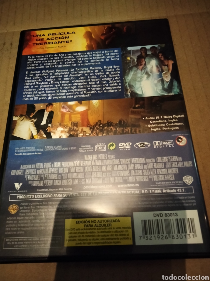 Cine: Poseid&oacute;n dvd -233 - Foto 2