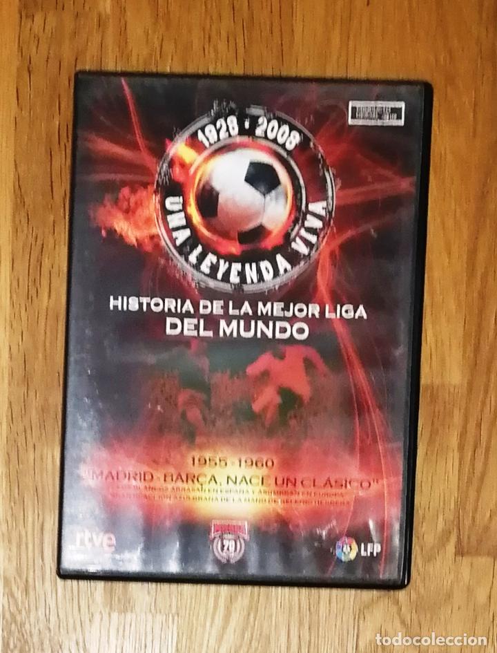 Cinema: HISTORIA DE LA MEJOR LIGA DEL MUNDO (1928-2008). 4: 1955-1960 : Madrid-Bar&ccedil;a, nace un cl&aacute;sico. DVD