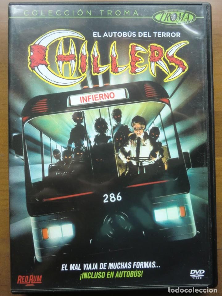 Cine: DVD CHILLERS, EL AUTOB&Uacute;S DEL TERROR (1987) de Daniel Boyd. Muy buen estado
