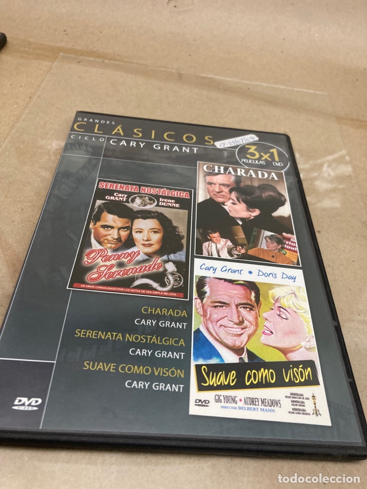 Cine: Dvd pel&iacute;cula cl&aacute;sicos ciclo Cary Grant