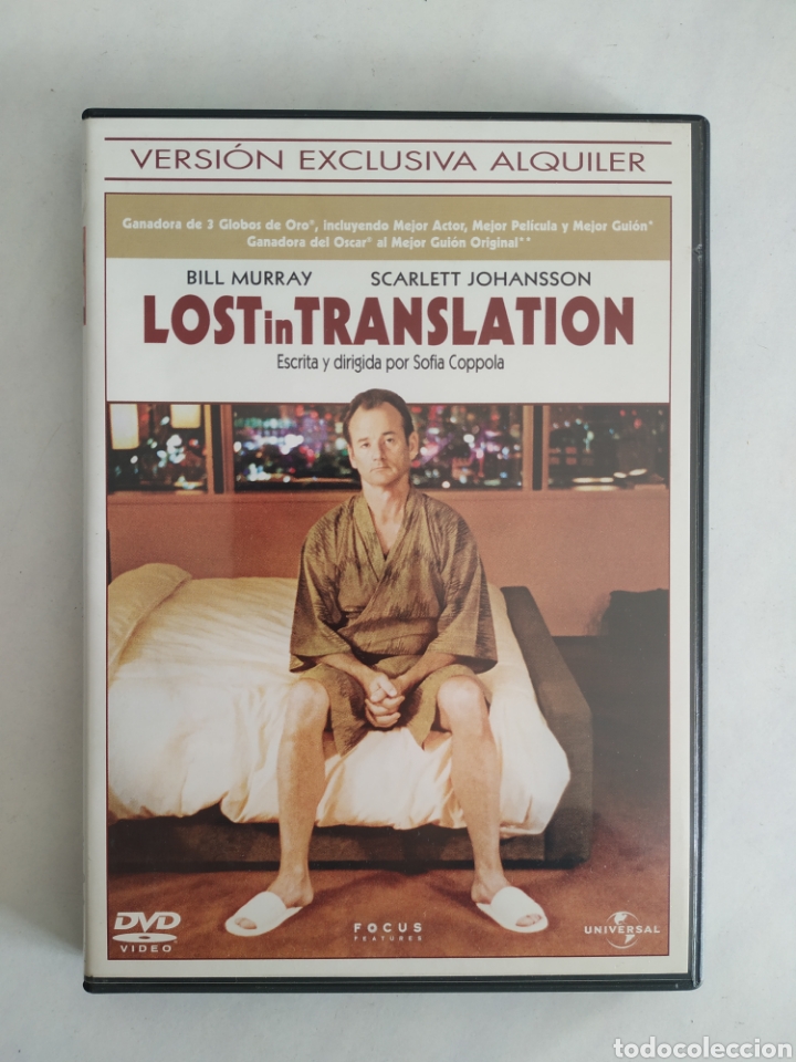 Cin&eacute;ma: PEL&Iacute;CULA DVD LOST IN TRANSLATION