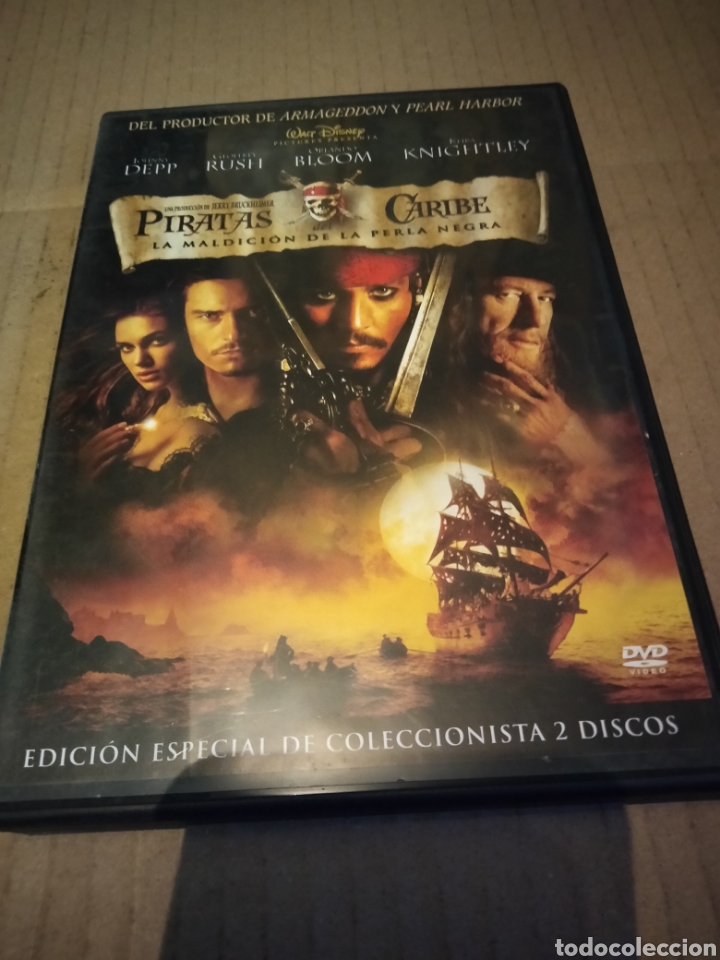 Cine: Piratas del Caribe la maldici&oacute;n de la perla negra 2 dvd -231