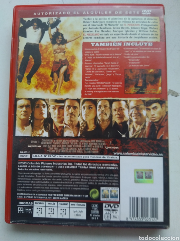 Cine: DVD EL MEXICANO - Foto 3