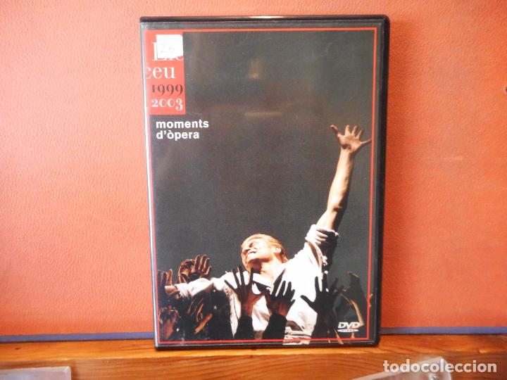 Cinema: DVD. MOMENTS D'&Ograve;PERA A LICEU. 1999-2003.