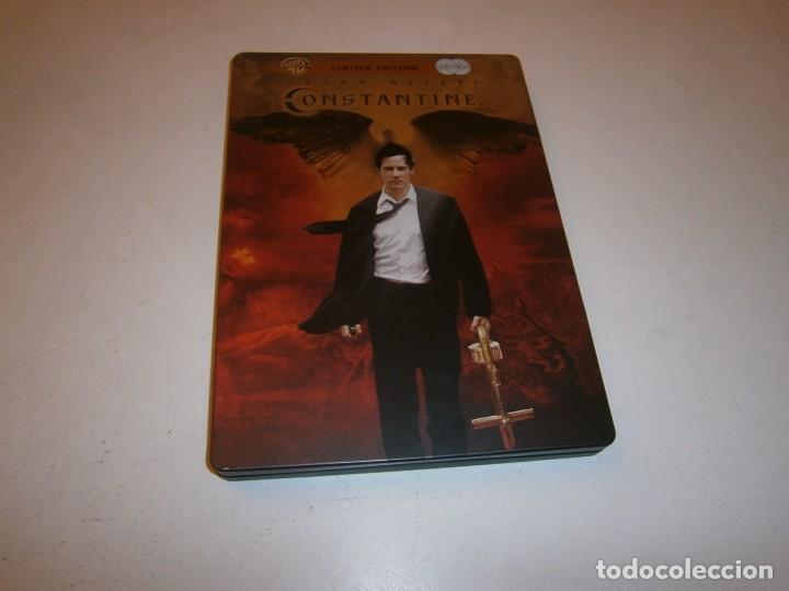 Kino: CONSTANTINE DVD LIMITED EDITION DOS DISCOS CAJA METALICA