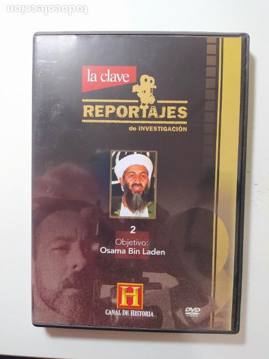 Cinema: LA CLAVE REPORTAJES DE INVESTIGACION N&ordm; 2. OBJETIVO OSAMA BIN LADEN. CANAL HISTORIA. DVD. TDKV12A