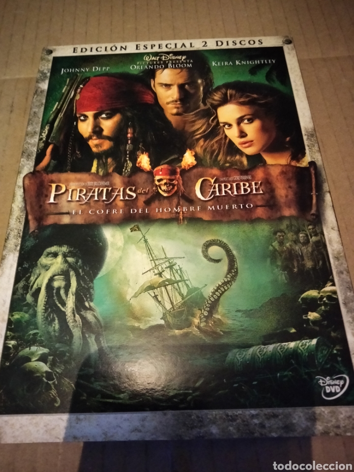 Cine: Piratas del caribe el cofre del hombre muerto 2 dvd -233