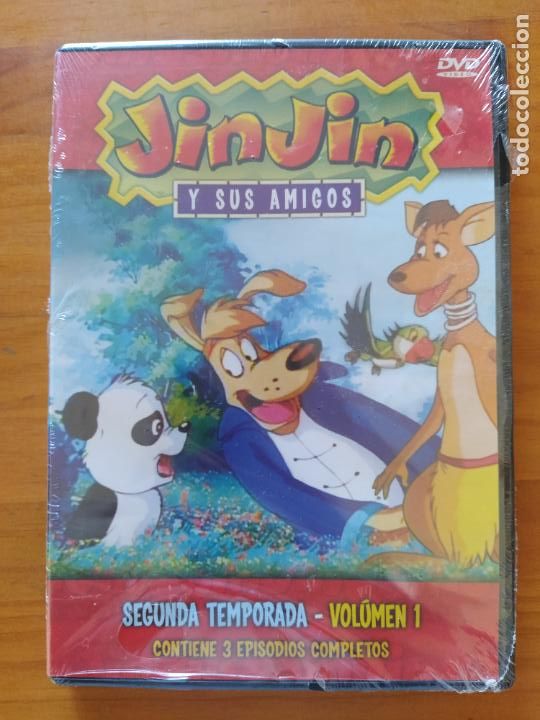 Cin&eacute;ma: DVD JINJIN Y SUS AMIGOS - SEGUNDA TEMPORADA - VOLUMEN 1 - NUEVO, PRECINTADO (Q5)