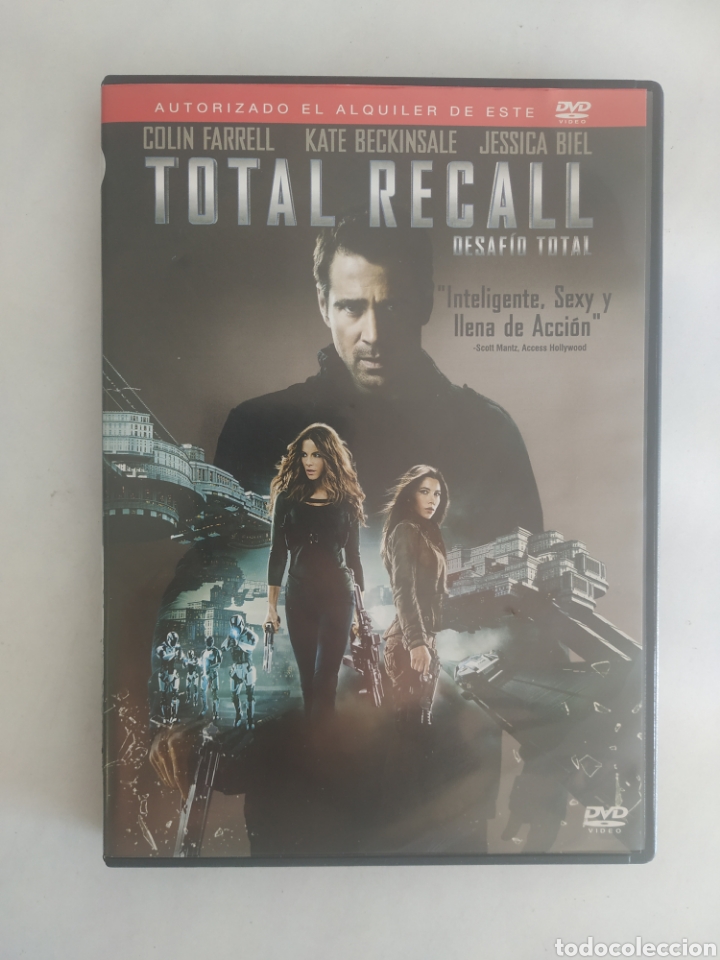 Cine: PEL&Iacute;CULA DVD TOTAL RECALL (DESAF&Iacute;O TOTAL)