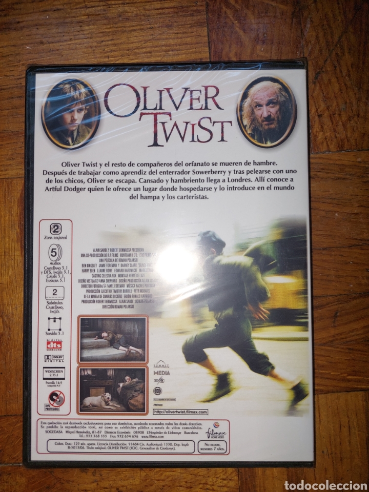 Cine: Oliver Twist (precintada) - Foto 2