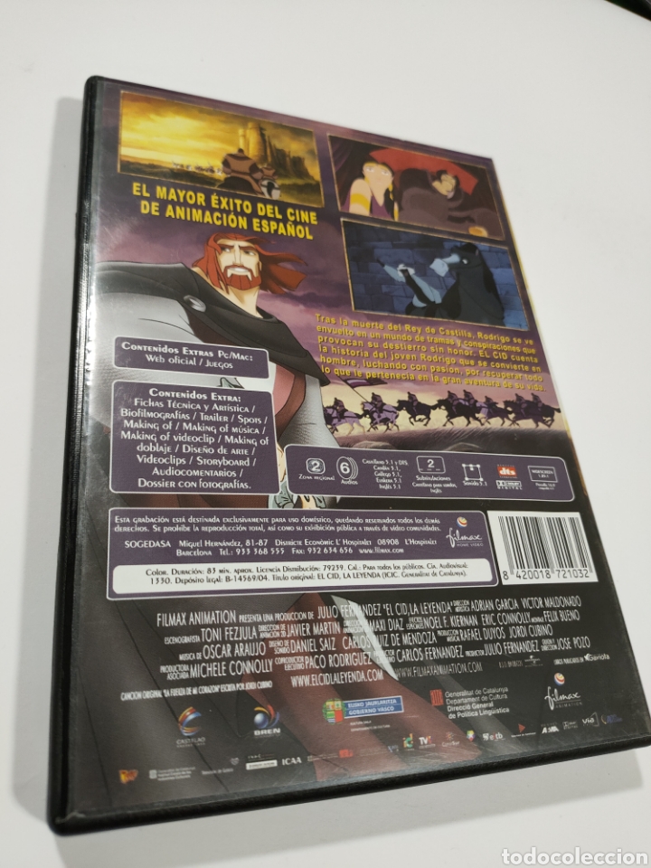 Cine: S102 el cid DVD COMO NUEVO - Foto 2
