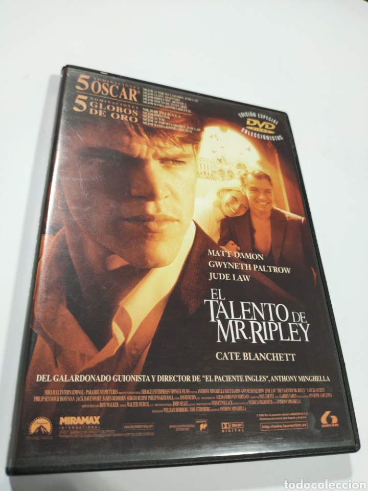 Kino: S98 el talento de Mr.ripley DVD COMO NUEVO