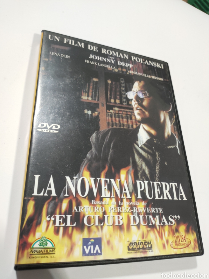 Cinema: S120 la novena puerta DVD COMO NUEVO