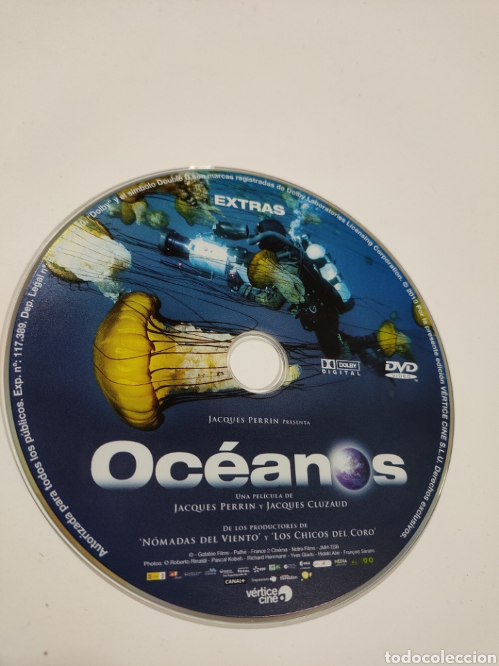 Cin&eacute;ma: SD46 oc&eacute;anos extras SOLO DISCO DVD