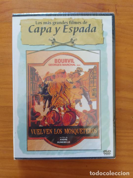 Cinema: DVD CAPA Y ESPADA - VUELVEN LOS MOSQUETEROS - NUEVO, PRECINTADO (8G)
