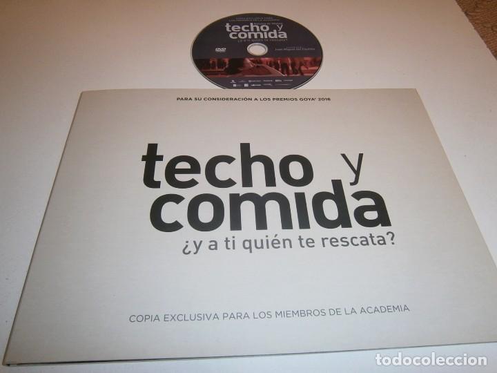 Cinema: TECHO Y COMIDA DVD COPIA EXCLUSIVA PARA LOS MIEMBROS DE LA ACADEMIA