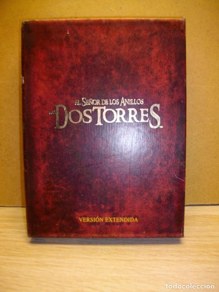 Cine: LAS DOS TORRES EL SE&Ntilde;OR DE LOS ANILLOS II EDICION EXTENDIDA en 4 DVD