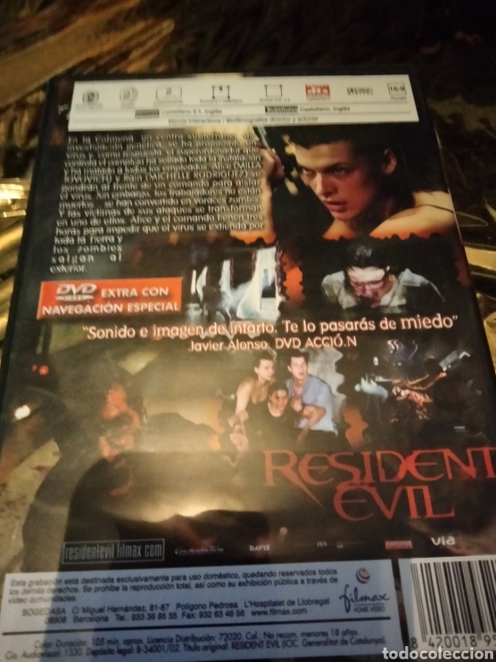 Cine: Resident Evil Ed 2 dvd -231 - Foto 2