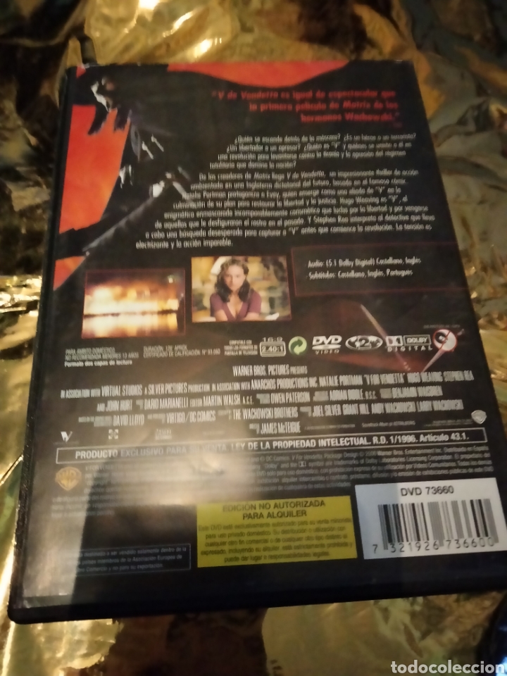 Cine: V de Vendetta dvd - 116 - Foto 2