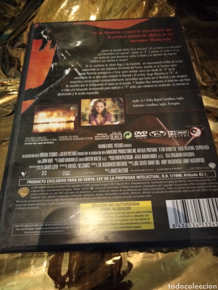 Cine: V de Vendetta dvd - 132 - Foto 2