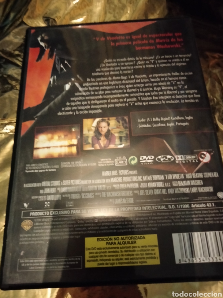 Cine: V de Vendetta dvd - 409 - Foto 2