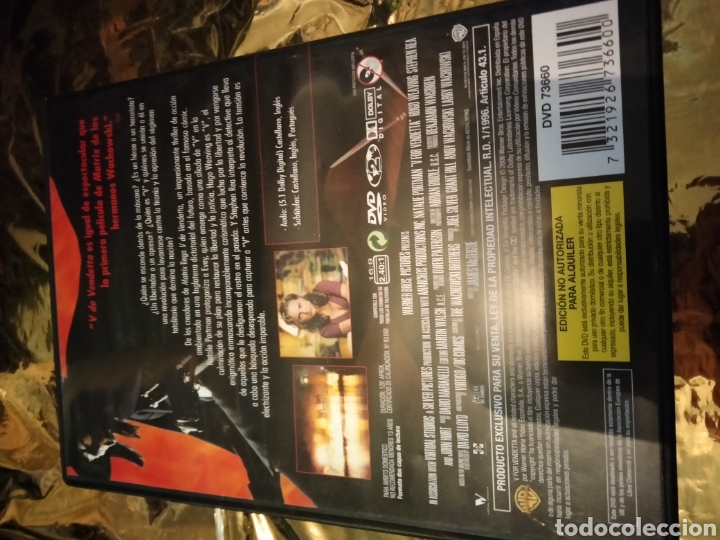 Cine: V de Vendetta dvd - 409 - Foto 2