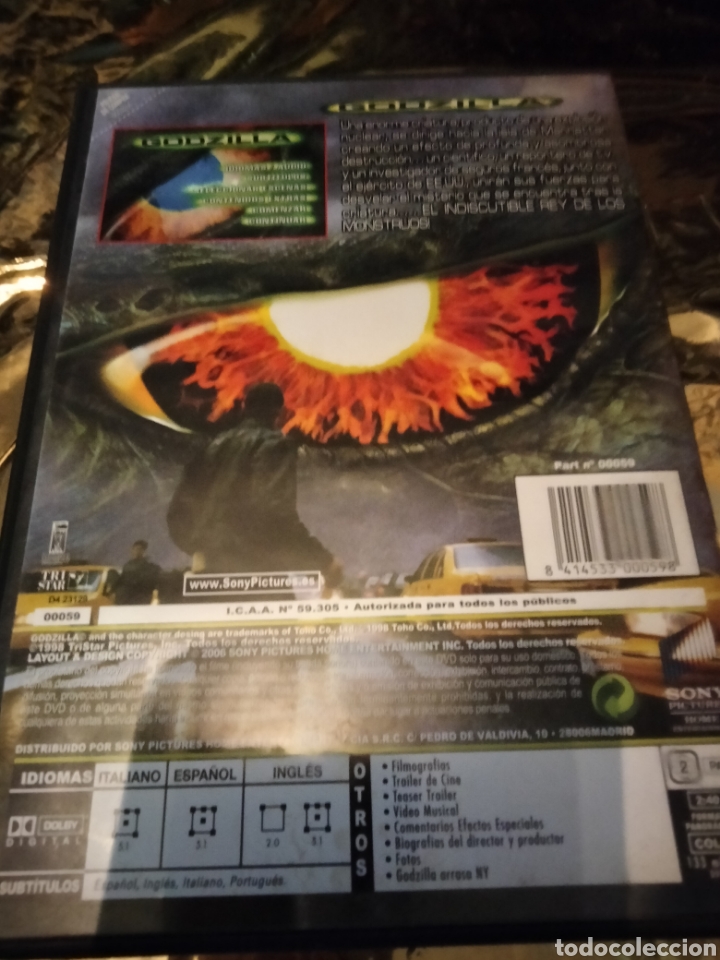Cine: Godzilla dvd -129 - Foto 2