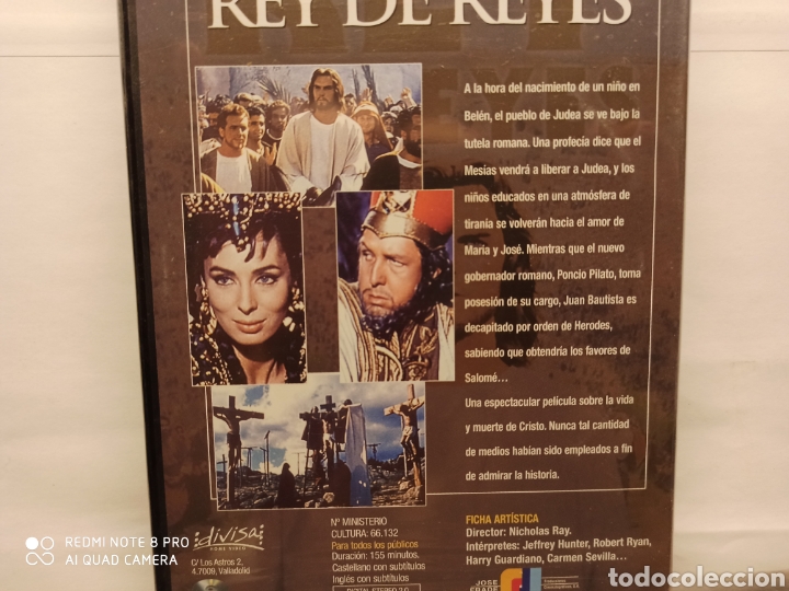 Cine: REY DE REYES. DVD - Foto 2