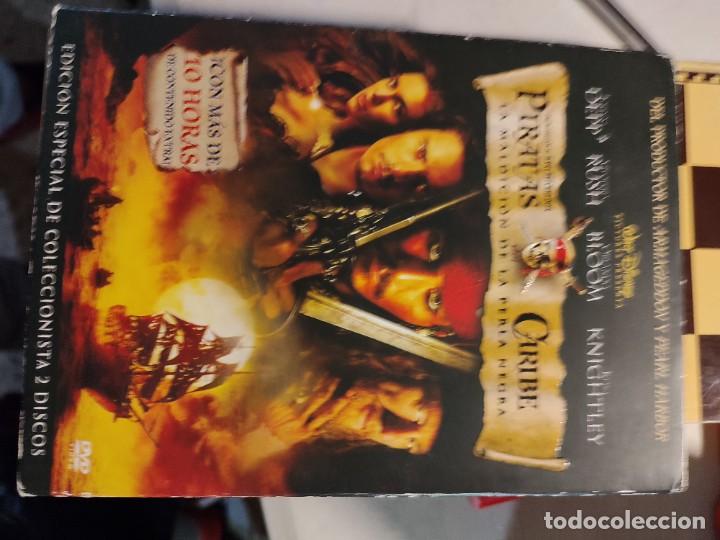 Cine: DVD EDICION COLECCIONISTA 2 DISCOS ( PIRATAS DEL CARIBE - LA MALDICION DE LA PERLA NEGRA )2003