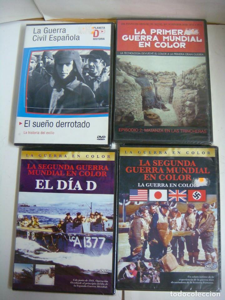 Cine: D.V.D.DE LA GUERRA EN COLOR LOTE DE 4 PELICULAS