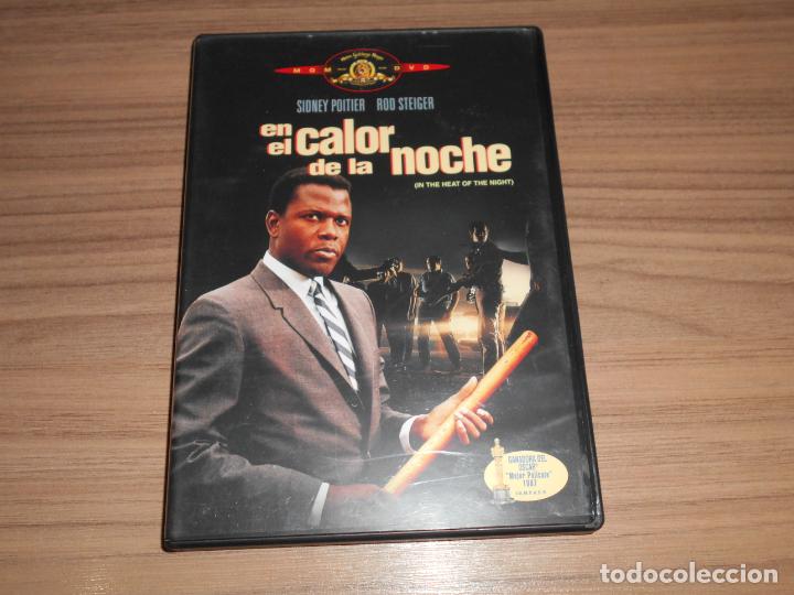 Cine: en el CALOR de La NOCHE DVD Sidney Poitier ROD STEIGER Como NUEVA