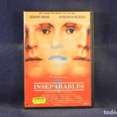 Cinema: INSEPARABLES - DVD. Lote 311613573