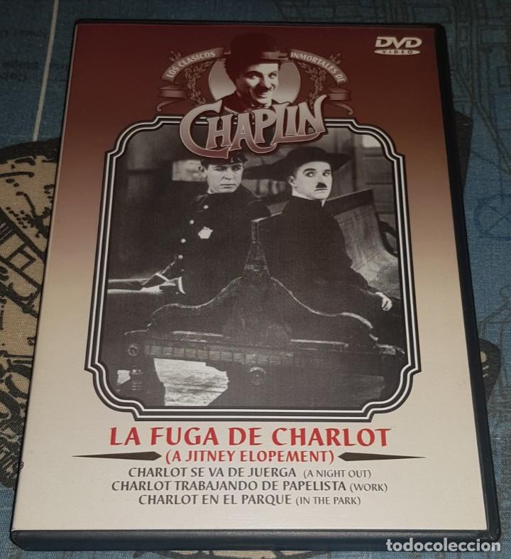 Cine: DVD LA FUGA DE CHARLOT Los cl&aacute;sicos inmortales de Chaplin volumen 3