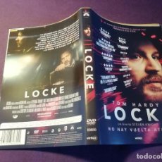Cine: LOCKE DVD. Lote 311722703