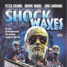 Cine: ONDAS DE CHOQUE (SHOCK WAVES) - DVD DESCATALOGADO Y COMO NUEVO CON PETER CUSHING Y JOHN CARRADINE. Lote 311732438