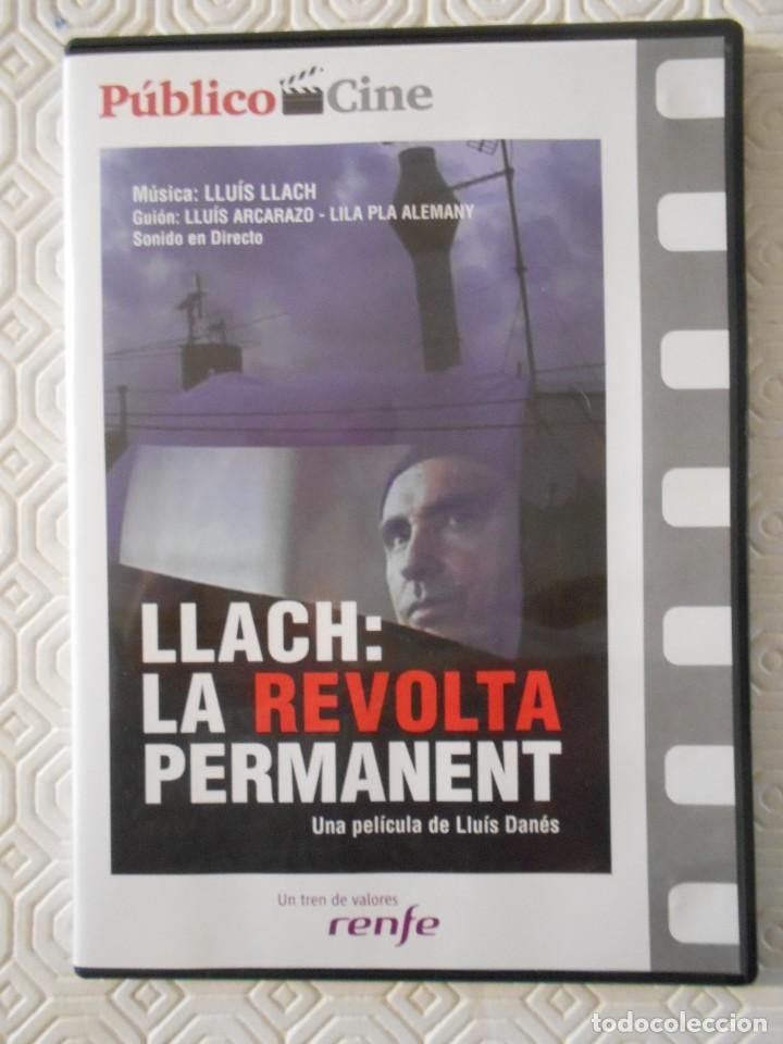 Cin&eacute;ma: LLACH: LA REVOLTA PERA REVOLTA PERMANENTE. DVD DE LA PELICULA DE LLUIS DAN&Eacute;S. ESTUCHE FINO.