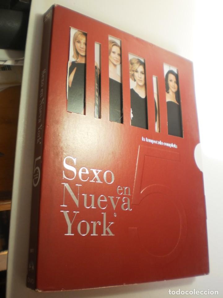 Cinema: 2 dvd's sexo en nueva york 5 temporada. episodios del 1 al 8. 230 min (seminuevo)