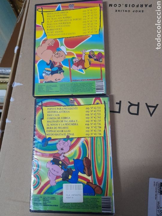 Cine: Dos DVD de Popeye - Foto 2
