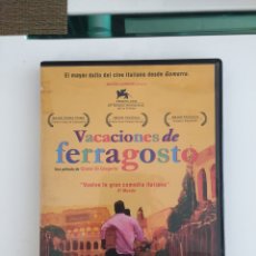 Cine: VACACIONES DE FERRAGOSTO - DVD - PELÍCULA DE GIANNI DI GREGORIO - RARA. Lote 312171363