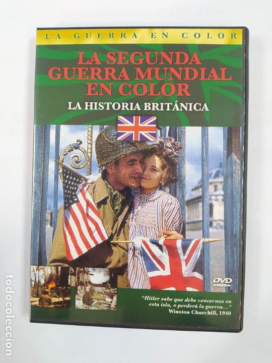 Cinema: LA SEGUNDA GUERRA MUNDIAL EN COLOR. LA HISTORIA BRITANICA. DVD. TDKV16A