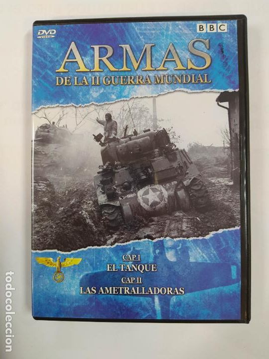 Cinema: HEROES DE LA II GUERRA MUNDIAL. CAPITULO I Y II. EL TANQUE. LAS AMETRALLADORAS. DVD. TDKV16A